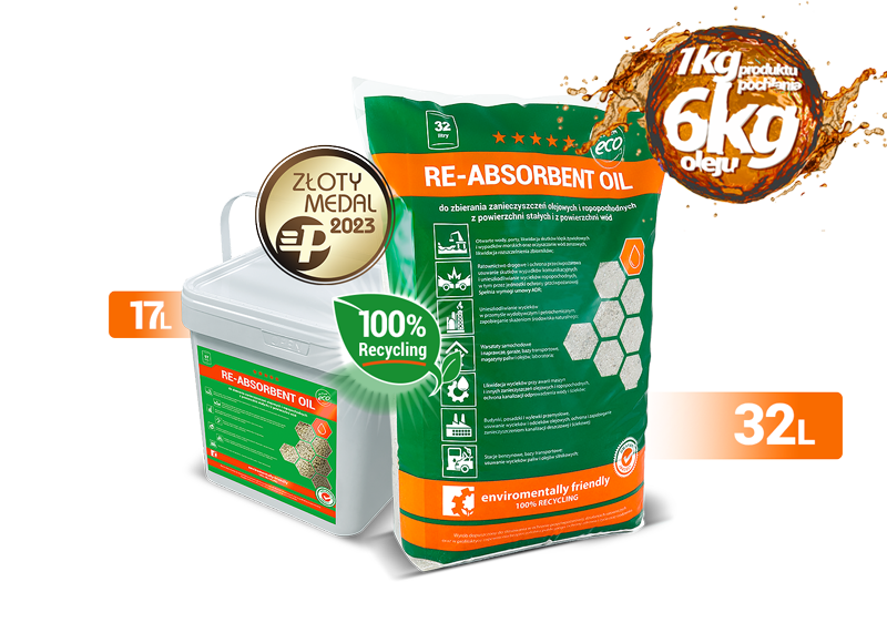 RE-ABSORBENT OIL worek i wiadro