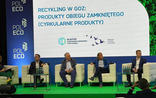 Nasz sorbent RE-ABSORBENT OIL na Targach Poleco 2023 - konferencja
